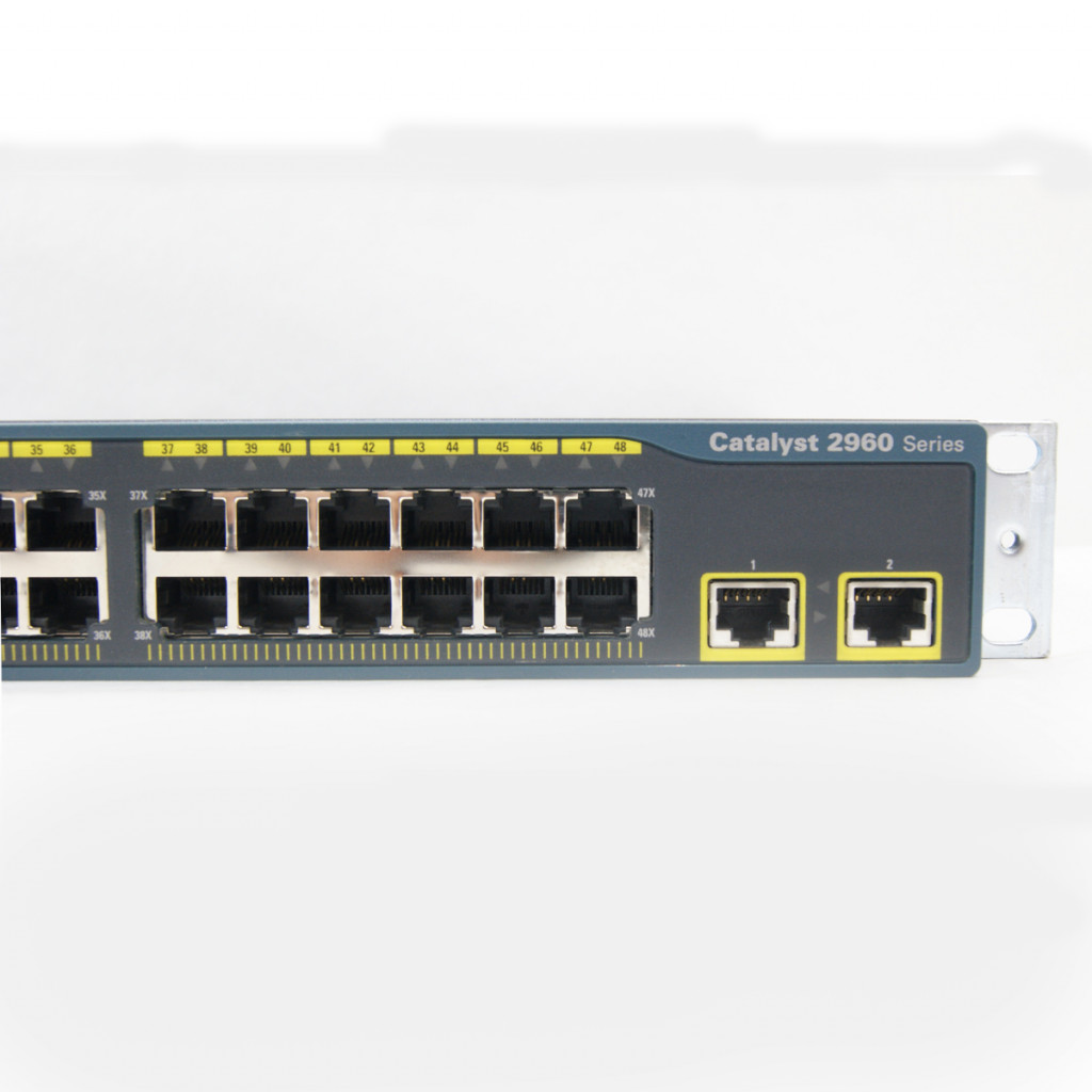 سوئیچ شبکه 50 پورت سیسکو مدل WS-C2960+48TC-S